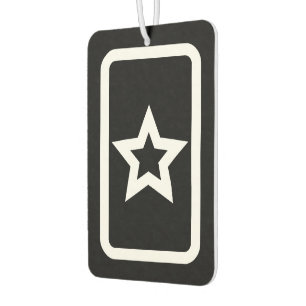 Désodorisant Pour Voiture Carte Zener Hollow 5 Pointed Star