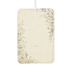 Désodorisant Pour Voiture Carton d'invitation de mariage Héritage avec Botan