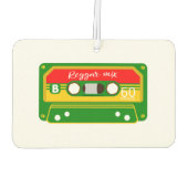 Désodorisant Pour Voiture cassette de mélange de reggae 80's (Dos)