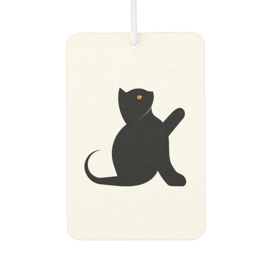 Désodorisant Pour Voiture Cat dit bonjour (Devant)