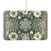 Désodorisant Pour Voiture Celtic Clover Floral Charm (Dos)