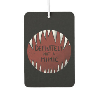 Désodorisant Pour Voiture Certainement PAS un Mimic D&D Gaming Cadeaux