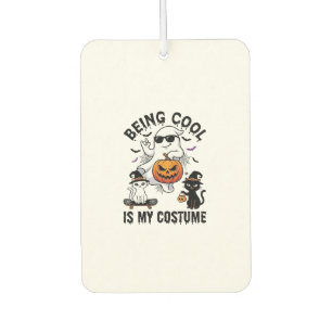 Désodorisant Pour Voiture C'est Cool C'est Costume Halloween Fantôme Citroui