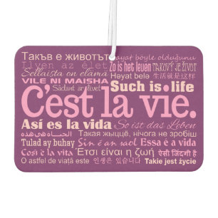 Désodorisant Pour Voiture C'est La Vie voiture air frais