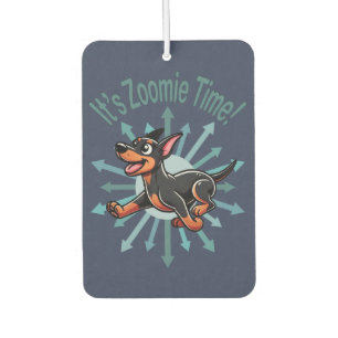 Désodorisant Pour Voiture C'est l'heure de Zoomie Doberman Pincher