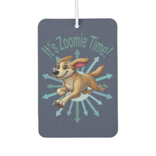 Désodorisant Pour Voiture C'est l'heure de Zoomie Mutt Brun Moyen