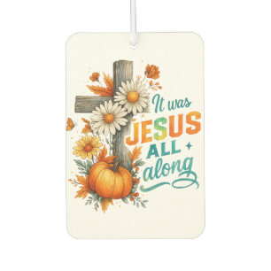 Désodorisant Pour Voiture C'Était Jésus...