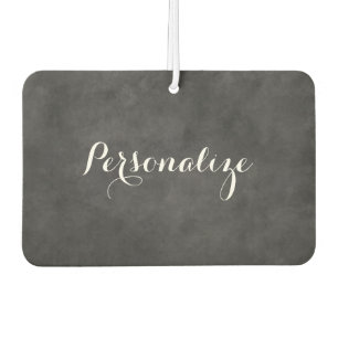 Désodorisant Pour Voiture Chalkboard mariage typographie voiture air freshen