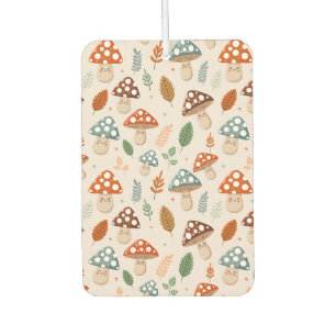 Désodorisant Pour Voiture Champignon, Feuillage d'automne, Motif de la natur
