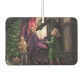 Désodorisant Pour Voiture Chant de Noël sur la peinture (Devant)