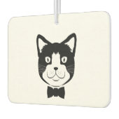 Désodorisant Pour Voiture Chat avec Cravate (Gauche)