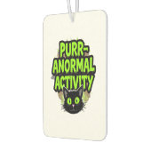 Désodorisant Pour Voiture Chat d'activité paranormale (Gauche)