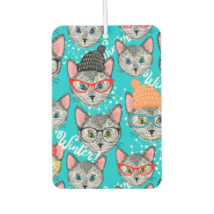 Désodorisant Pour Voiture Chat dans le casquette