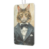 Désodorisant Pour Voiture Chat en costume (Gauche)