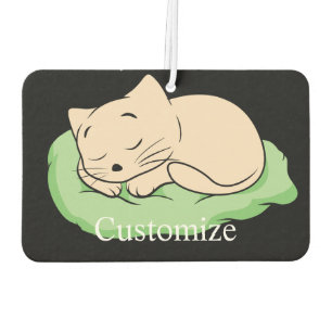 Désodorisant Pour Voiture Chat endormi Thunder_Cove