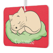 Désodorisant Pour Voiture Chat endormi Thunder_Cove (Gauche)