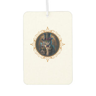 Désodorisant Pour Voiture Chat Gangsters de Chat Classy Mood T Chat Rétro Da