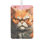 Désodorisant Pour Voiture Chat grumpy orange  (Dos)