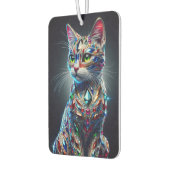 Désodorisant Pour Voiture Chat Paré de Bijoux (Gauche)