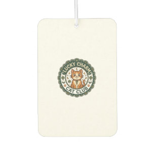 Désodorisant Pour Voiture Chat porte-bonheur POD Art Vector - Chat porte-bon
