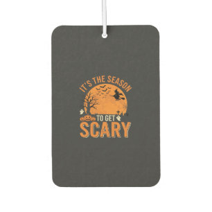 Désodorisant Pour Voiture Château Hanté Effrayant Halloween Vecteur
