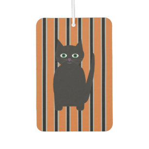 Désodorisant Pour Voiture Chats noirs de Halloween amusants et élégants