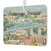 Désodorisant Pour Voiture Chattanooga, Tennessee Skyline (Gauche)