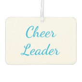 Désodorisant Pour Voiture Cheer Leader Air Freshner (Dos)