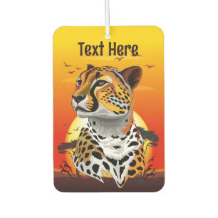 Désodorisant Pour Voiture Cheetah African Feline Wild Animal