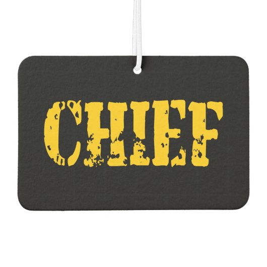 DÉSODORISANT POUR VOITURE CHEF (Devant)