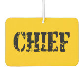 DÉSODORISANT POUR VOITURE CHEF (Dos)