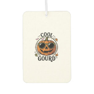 Désodorisant Pour Voiture Chemise Citrouille Cool Gravure Vintage Halloween 