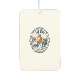 Désodorisant Pour Voiture Chemise de communauté de pain au levain Jésus basé