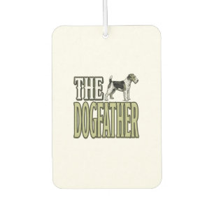 Désodorisant Pour Voiture Chemise de conception de gravure vintage Terrier D
