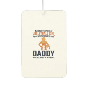 Désodorisant Pour Voiture Chemise de gravure vintage de papa de fille de vol