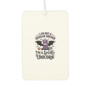 Désodorisant Pour Voiture Chemise de gravure vintage Halloween licorne effra