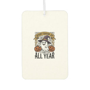 Désodorisant Pour Voiture Chemise de joie de saison effrayant fantôme Hallow