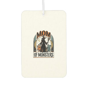 Désodorisant Pour Voiture Chemise de maman Halloween Création de famille de
