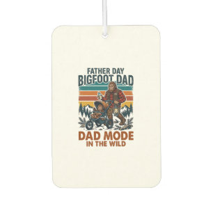 Désodorisant Pour Voiture Chemise de Papa Bigfoot Fête des Pères Légende de