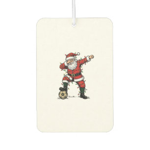 Désodorisant Pour Voiture Chemise de sport de Noël de football Santa vintage