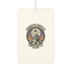 Désodorisant Pour Voiture Chemise de sport Halloween Hustle ensorcelé Gravur