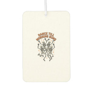 Désodorisant Pour Voiture Chemise de squelette dansant vintage drôle danse o