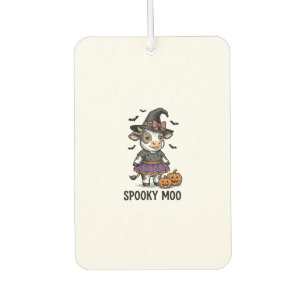 Désodorisant Pour Voiture Chemise de vache Halloween Art de gravure de veau