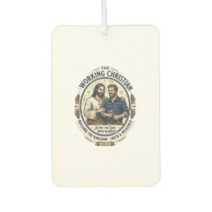 Désodorisant Pour Voiture Chemise des métiers de la construction de Jésus Gr