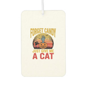 Désodorisant Pour Voiture Chemise drôle de bonbons pour amateur de chats Hal