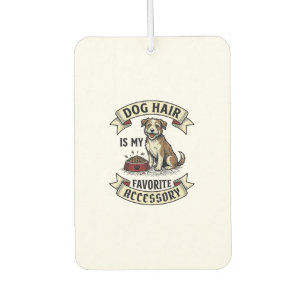 Désodorisant Pour Voiture Chemise poils de chien Gravure vintage amateur de