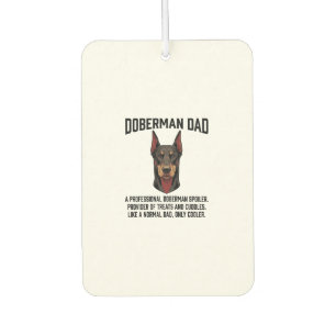 Désodorisant Pour Voiture Chemise pour amateur de chien gravure vintage papa