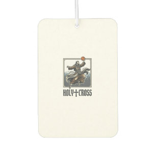Désodorisant Pour Voiture Chemise religieuse vintage de basket-ball Holy Cro