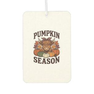 Désodorisant Pour Voiture Chemise vintage de saison de citrouille de vache h