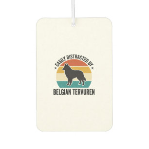 Désodorisant Pour Voiture Chemise vintage pour amateur de Tervuren belge Des